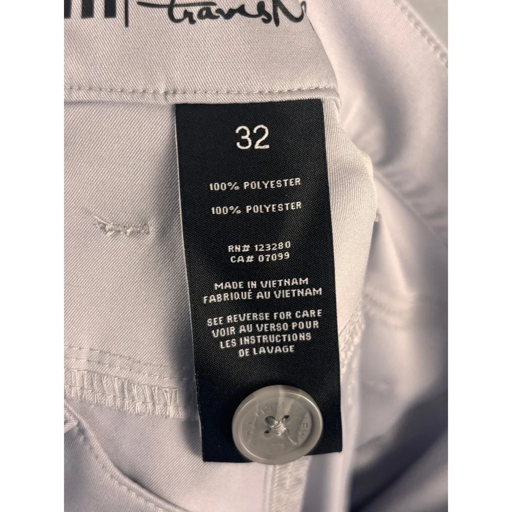 TravisMathew Open to Close Pants Mens Light Grey Golf 1MT435 32 (Fits 34x32)
